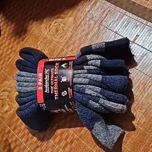 Avalanche Men's Ultimate Thermal Crew Sock, 3-pair